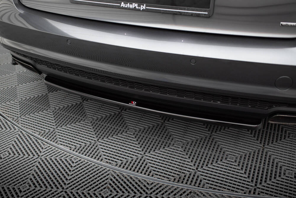 Maxton Design Audi A6 S-Line Rear Center Diffuser Lip - Gloss (C7 Facelift 2014-2017) 4 Maxton Design Audi A6 S-Line Rear Center Diffuser Lip - Gloss (C7 Facelift 2014-2017) - Image 4