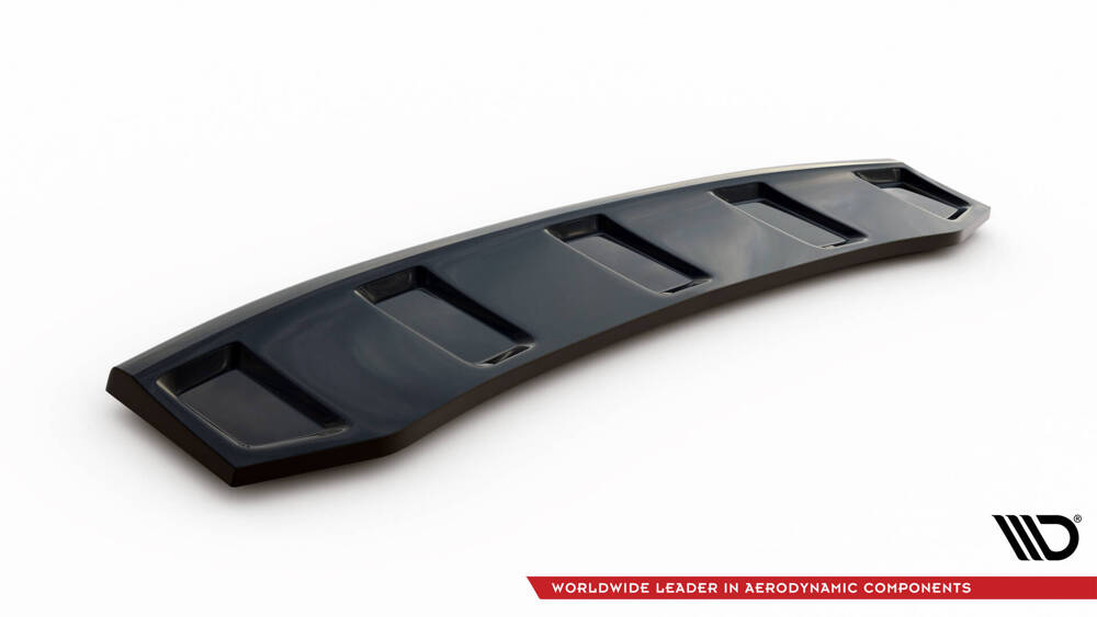 Maxton Design Audi A6 S-Line Rear Center Diffuser Lip - Gloss (C7 Facelift 2014-2017) 2 Maxton Design Audi A6 S-Line Rear Center Diffuser Lip - Gloss (C7 Facelift 2014-2017) - Image 2