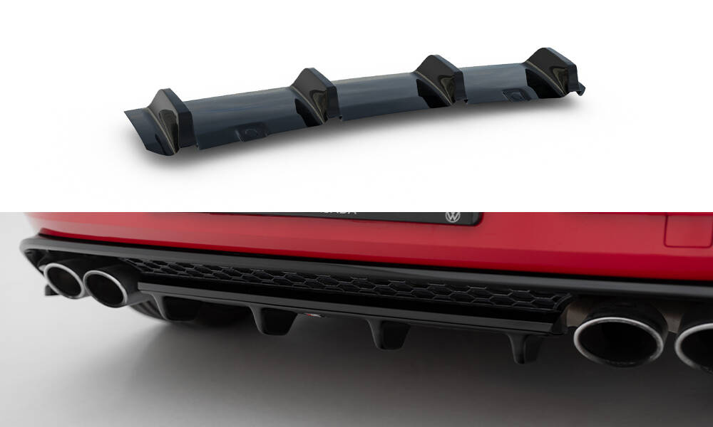 Maxton Design VW Golf 7.5 R Rear Splitter - Gloss (Facelift Mk7) (2016-2020) 9 Maxton Design VW Golf 7.5 R Rear Splitter - Gloss (Facelift Mk7) (2016-2020) - Image 9