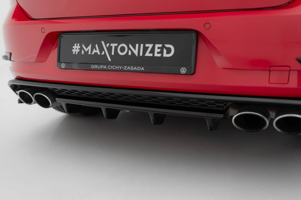 Maxton Design VW Golf 7.5 R Rear Splitter - Gloss (Facelift Mk7) (2016-2020) 6 Maxton Design VW Golf 7.5 R Rear Splitter - Gloss (Facelift Mk7) (2016-2020) - Image 6