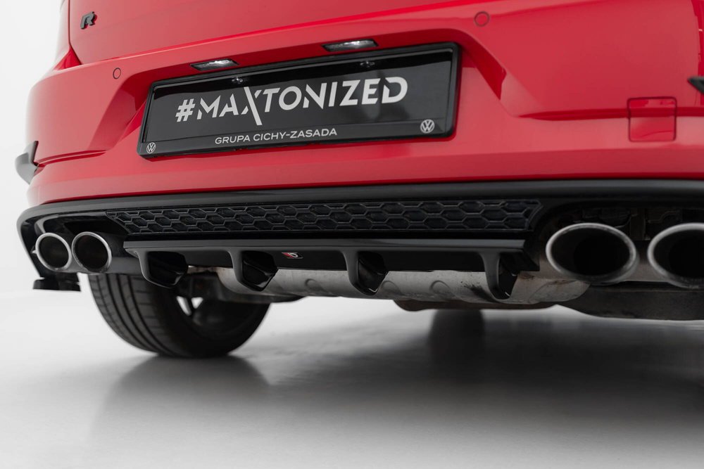 Maxton Design VW Golf 7.5 R Rear Splitter - Gloss (Facelift Mk7) (2016-2020) 5 Maxton Design VW Golf 7.5 R Rear Splitter - Gloss (Facelift Mk7) (2016-2020) - Image 5