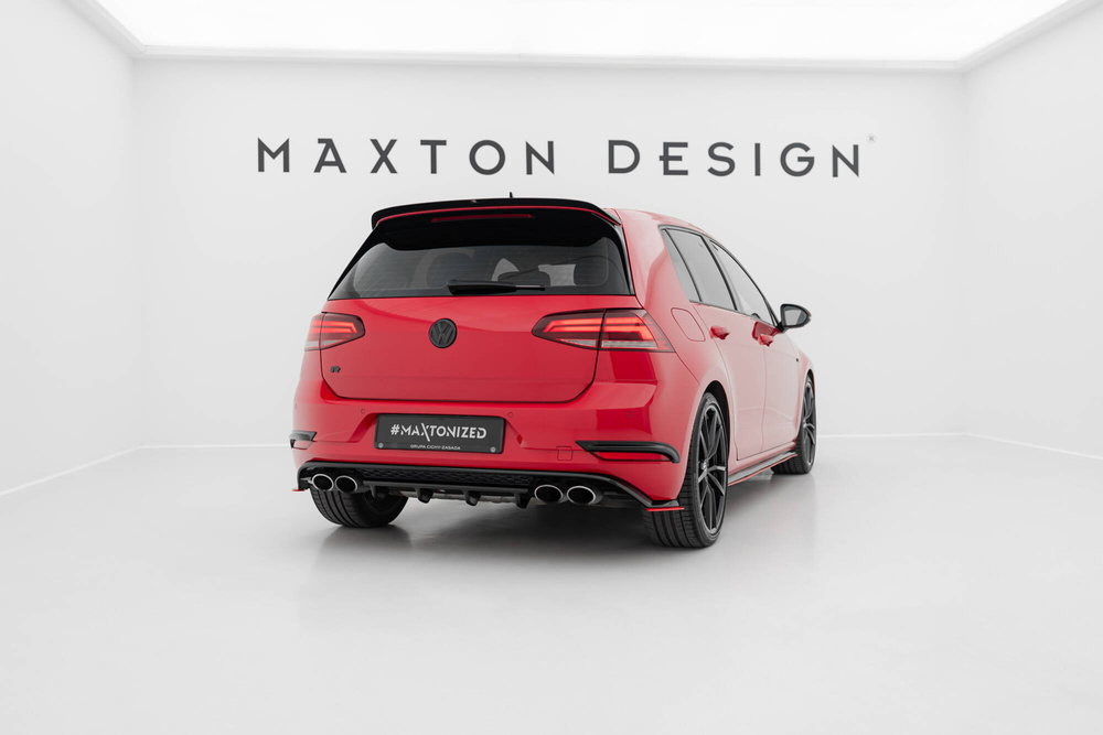 Maxton Design VW Golf 7.5 R Rear Splitter - Gloss (Facelift Mk7) (2016-2020) 4 Maxton Design VW Golf 7.5 R Rear Splitter - Gloss (Facelift Mk7) (2016-2020) - Image 4
