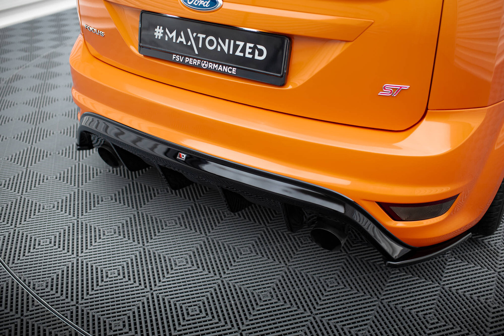 Maxton Design Ford Focus ST Rear Diffuser - Gloss (Mk2 Facelift 2008-2011) 8 Maxton Design Ford Focus ST Rear Diffuser - Gloss (Mk2 Facelift 2008-2011) - Image 8