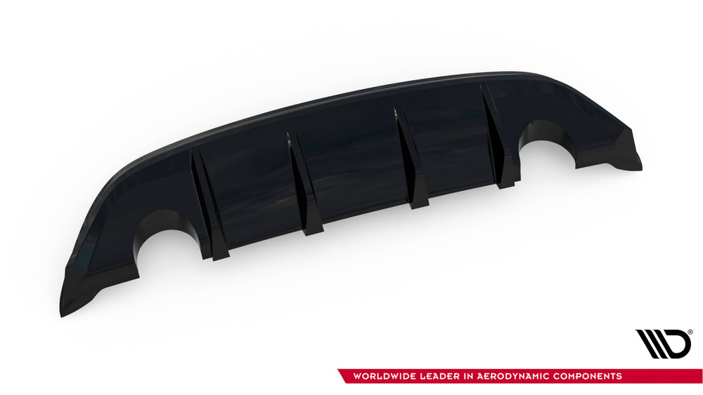 Maxton Design Ford Focus ST Rear Diffuser - Gloss (Mk2 Facelift 2008-2011) 5 Maxton Design Ford Focus ST Rear Diffuser - Gloss (Mk2 Facelift 2008-2011) - Image 5