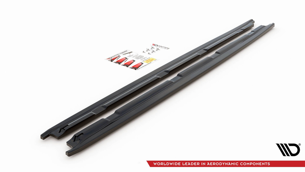 Maxton Design Skoda Octavia SE Side Skirt Extensions - Gloss (Facelift Mk3 2016-2020) 3 Maxton Design Skoda Octavia SE Side Skirt Extensions - Gloss (Facelift Mk3 2016-2020) - Image 3