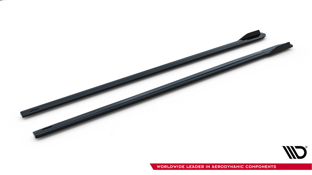 Maxton Design VW Golf 7.5 R / R-Line Side Skirt Extensions - Gloss (Facelift Mk7 2016-2020) 3 Maxton Design VW Golf 7.5 R / R-Line Side Skirt Extensions - Gloss (Facelift Mk7 2016-2020) - Image 3