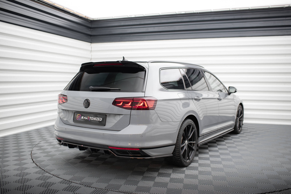 Maxton Design VW Passat B8 R-Line Estate Roof Spoiler Extension - Gloss (Mk8 2019-2023) 4 Maxton Design VW Passat B8 R-Line Estate Roof Spoiler Extension - Gloss (Mk8 2019-2023) - Image 4