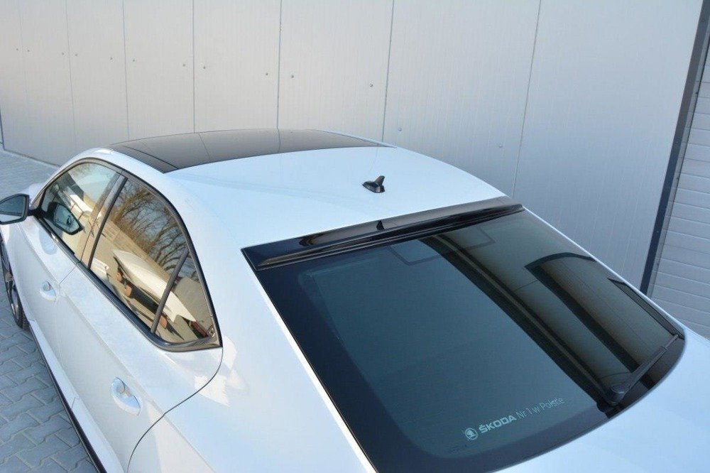 Maxton Design Skoda Superb Roof Spoiler - Gloss (Mk3 2015-2019) 5 eng pm extension of the rear window skoda superb mk3 mk3 fl hatchback 504 5
