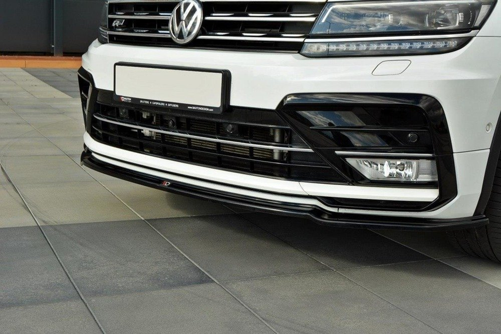 Maxton Design VW Tiguan R-Line Front Lip V2 - Gloss (MK2 2015-2020) 1 Maxton Design VW Tiguan R-Line Front Lip V2 - Gloss (MK2 2015-2020)