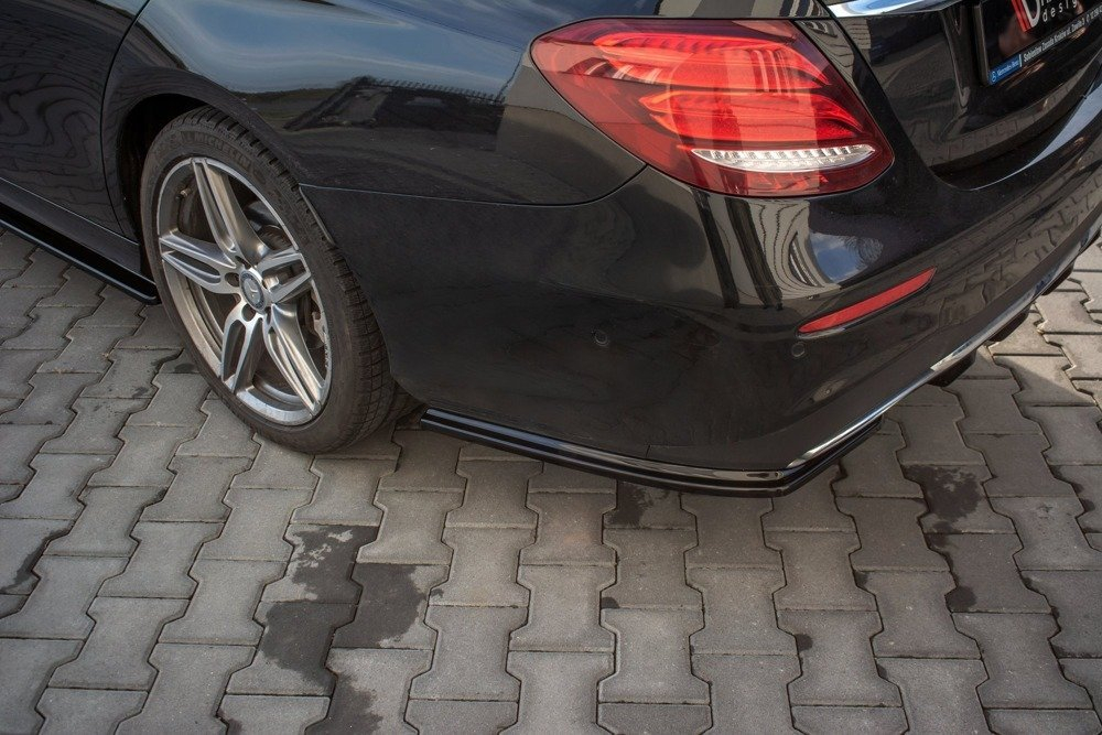 Maxton Design Mercedes E-Class AMG-Line Rear Side Splitters - Gloss (W213 2016-2021) 3 eng pm rear side splitters mercedes benz e43 amg amg line w213 9081 1