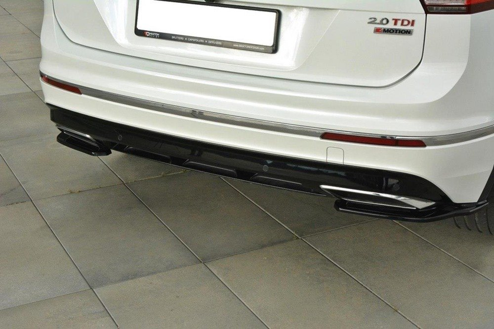 Maxton Design VW Tiguan R-Line Rear Spats - Gloss (Mk2 2015-2020) 2 eng pm rear side splitters vw tiguan mk2 r line 1171 1