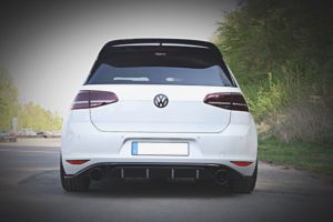Maxton Design VW Golf 7 Clubsport Design Diffuser Add On - Gloss Black (2013-2016) 11 Maxton Design VW Golf 7 Clubsport Design Diffuser Add On - Gloss Black