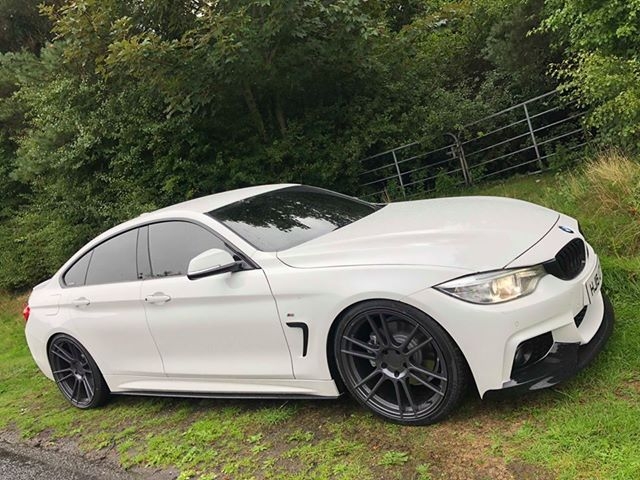 BMW 4-Series Msport Front Lip F32/F33/F36 - Matt / Gloss / Carbon Effect Finishes Available (2012-2019) 2 f36 msport lip