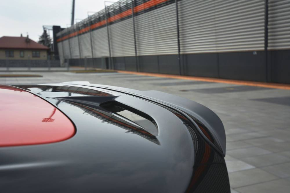 Ford Focus Mk3 ST-Line 14+ Spoiler Extension - Gloss Black (2014+) 2 fo fo 3f stline cap1gc