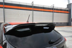 Ford Focus Mk3 ST-Line 14+ Spoiler Extension - Gloss Black (2014+) 6 Focus Mk3 ST-Line 14+ Spoiler Extension