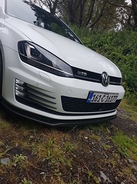 VW Golf 7 GTi KIt (2012-2017) 5 gt front splitter 129 2