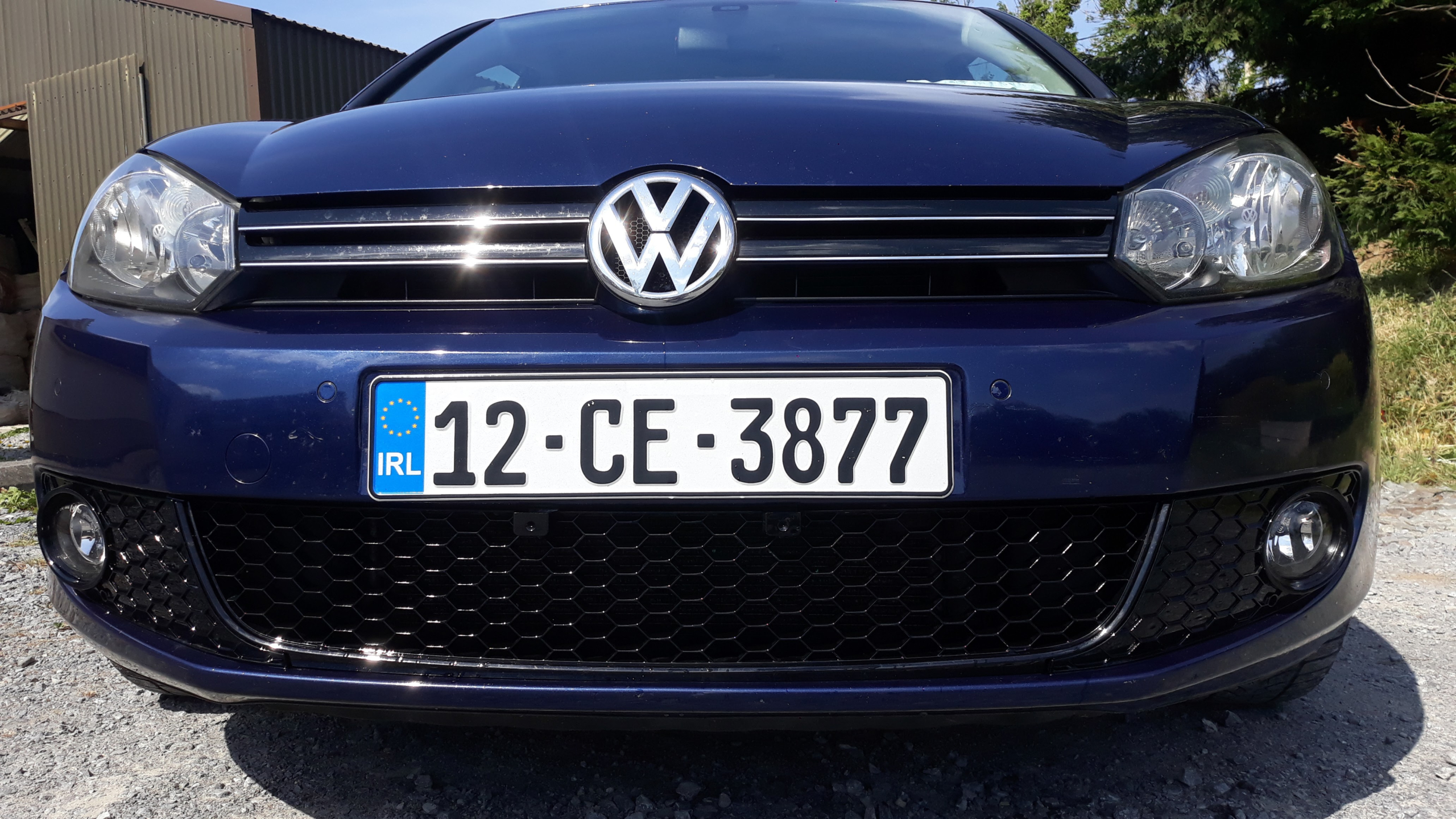 VW Golf 6 SE Fit - 3 Piece Gti Style Honeycomb Grill Kit 4 gti bottom honeycomb grilles dma 2 scaled