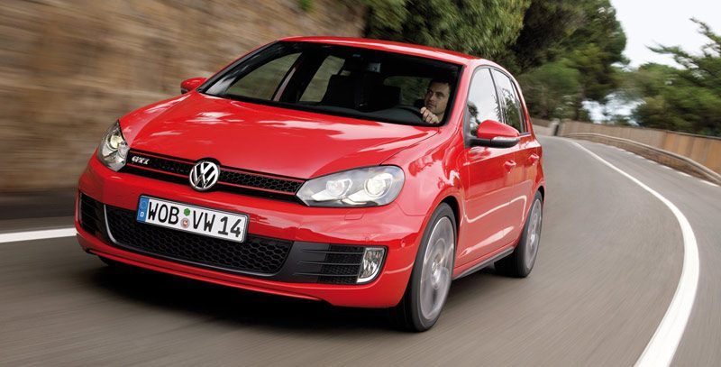 VW Golf 6 SE Fit - 3 Piece Gti Style Honeycomb Grill Kit 6 gti front 4