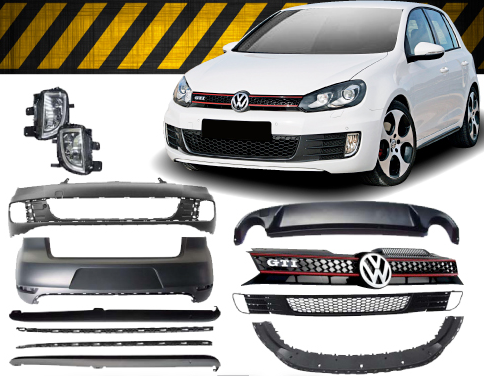 VW Golf 6 GTi Bumper 2 gti kit