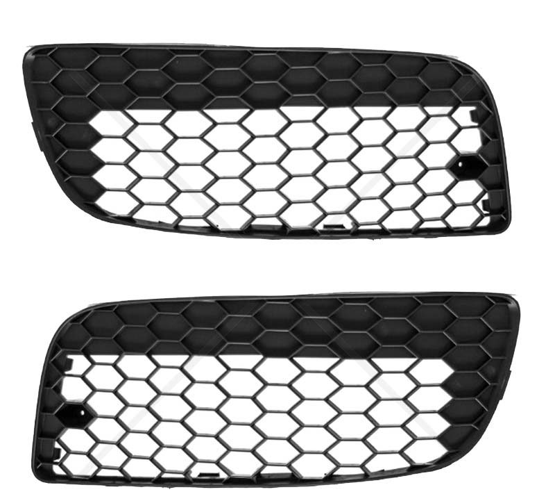 VW Golf 5 GTi Fog Grilles - No Fog Holes (Pair) 2 gti no fog grilles dma 69