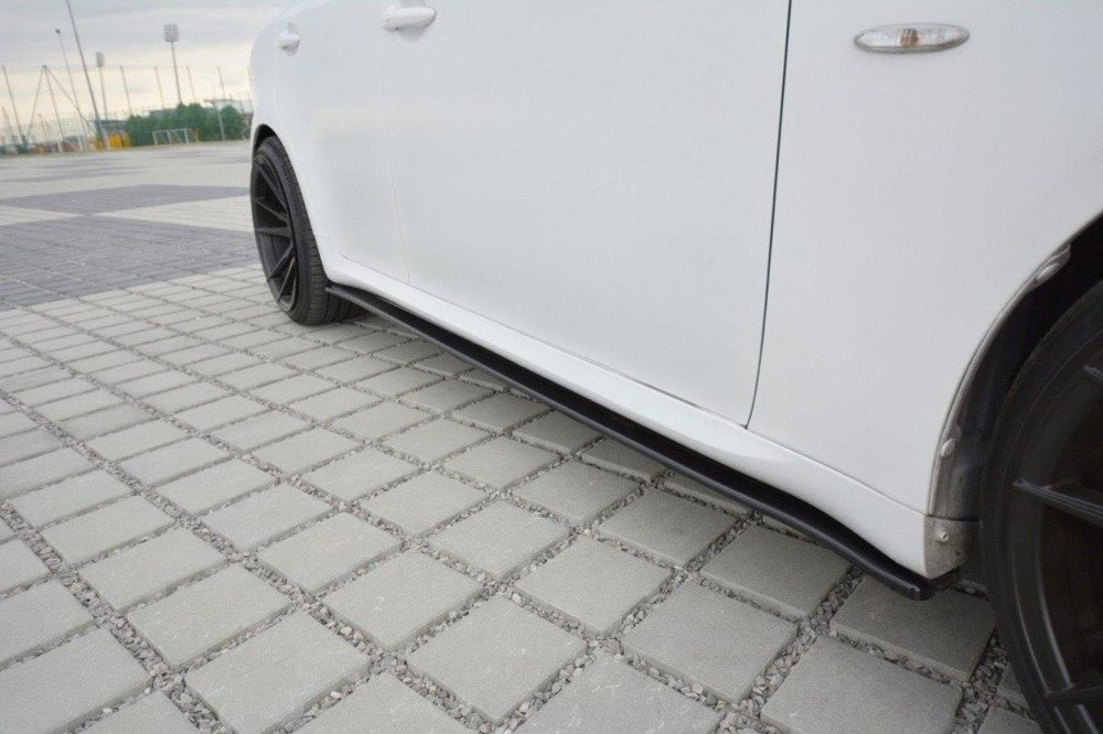Maxton Design Lexus IS220 Side Skirt Extensions - Gloss (Mk2 2005-2008) 3 le is 2 sd1g c