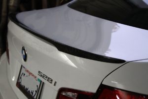 BMW F10 Msport Boot Lip Spoiler - Plastic / Gloss / Carbon Finishes Available 9 BMW F10 Msport Boot Lip Spoiler