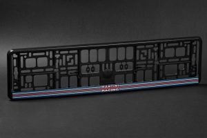 Printed Number Plate Surrounds - Various Designs 7 martini