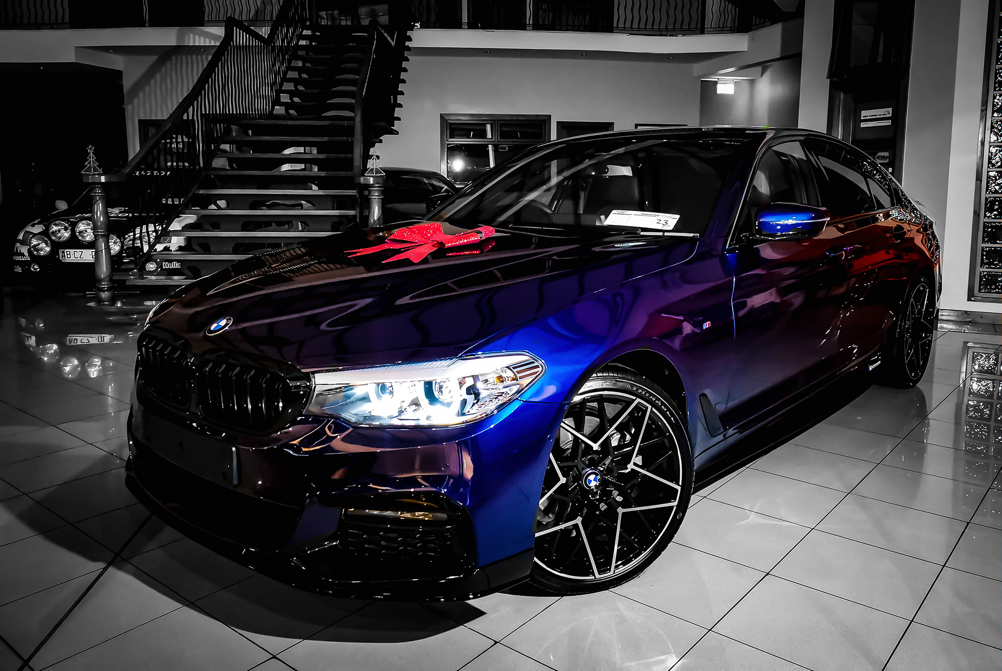 BMW G30 Msport Front Lip - Matt/Gloss/Carbon Effect Finishes (2017-2020) 6 msport front lip mcconnon