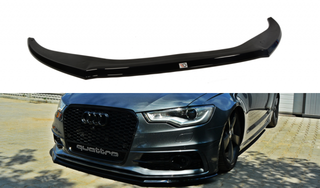 Maxton Design Audi A6 C7 Sline Combo Kit - GLoss (2011-2014) 2 mx lip v2 140 2