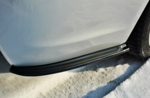 Maxton Design BMW E90 Msport Rear Spats - Gloss