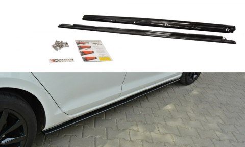 Maxton Design VW Golf 7 SE Bumper Lip Kit - Combo (2013-2016) 10 mx se skirt ext 1