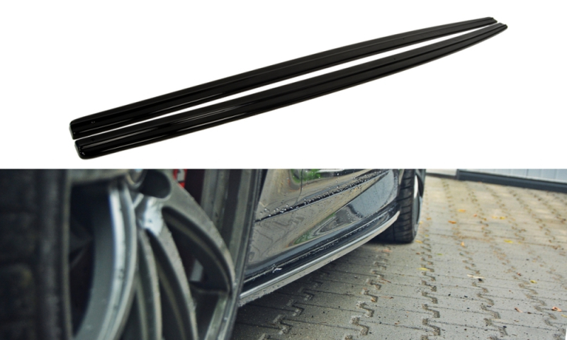 Maxton Design BMW F10 Msport Lip Kit - Combo (Gloss) (2010-2017) 6 mx side skirt extensions 1