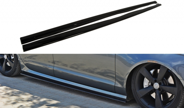 Maxton Design Audi A6 C7 Sline Combo Kit - GLoss (2011-2014) 3 mx skirts 140 1