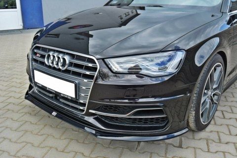 Maxton Design Audi A3 Sline Front Lip v2 (Hatchback 2013-2016) 3 mx v2c