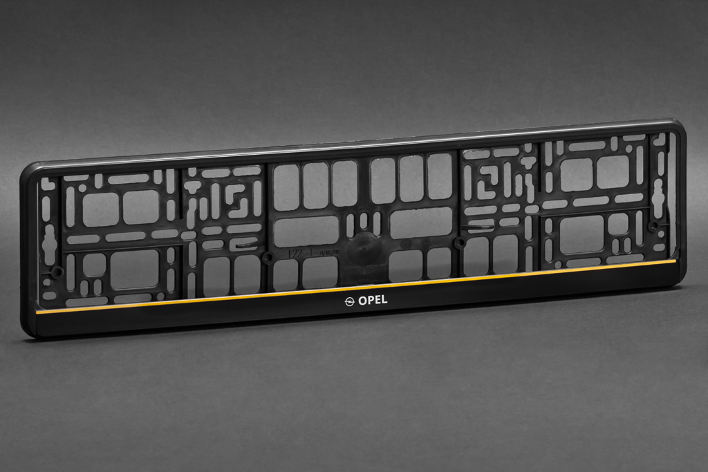 Printed Number Plate Surrounds - Various Designs 25 opel