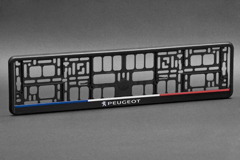 Printed Number Plate Surrounds - Various Designs 24 pug