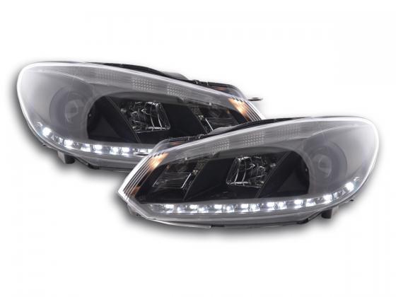 VW Golf 6 DRL Headlights 1 rhd drl lights 399