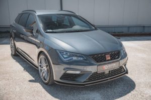 Maxton Design Seat Leon Front Lip V4 - Gloss (Facelift Mk3 2016-2020) 11 Maxton Design Seat Leon Front Lip V4 - Gloss (Facelift Mk3 2016-2020)