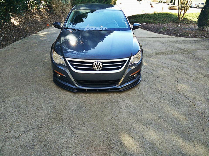 Maxton Design VW Passat CC Front Lip v1 - Gloss (2008-2012) 3 se mx lip