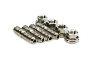 SpeedFactory Racing Titanium Turbo to Manifold Stud Kit – 4pc Raw 6 sf 02 081 sp