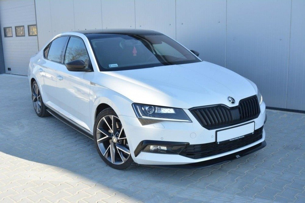 Maxton Design Skoda Superb Front Lip V1 - Gloss (2015-2019) 1 Maxton Design Skoda Superb Front Lip V1 - Gloss (2015-2019)