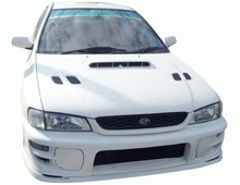 Subaru Impreza 99-00 STi Style Front Lip 2 sti lip 110