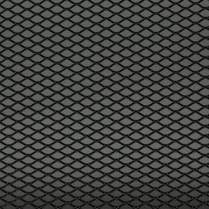 Black Metal Mesh Sheet - 16x8mm - 125x25cm