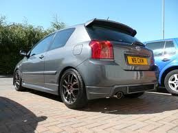 Toyota Corolla E12 Lip Kit - TTE Style 7 tte sides