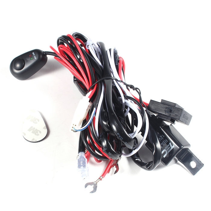 VW Jetta Fog Light Kit - Mk6 2011-2014 3 universal car fog light wiring loom font b harness b font kit bar with fuse and 1