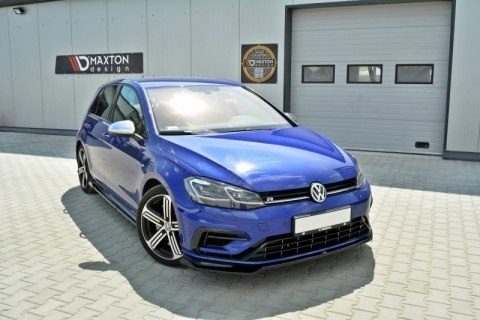 Maxton Design VW Golf 7.5 R-Line Front Lip - v2 (Mk7.5 R / R-Line 2016-2020) 2 v2 lip