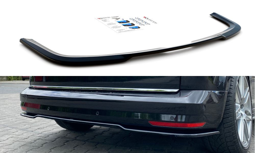 Maxton Design VW Caddy Rear Splitter - Gloss (Mk4 2015-2020) 3 vw ca 4 rd1t