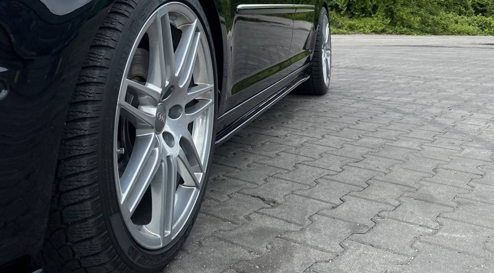 Maxton Design VW Caddy Side Skirt Extensions - Gloss (Mk4 2004-2020) 4 vw ca 4 sd1b
