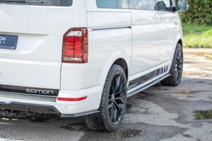 Maxton Design VW Transporter T6 Side Skirt Extensions - Gloss (2015-2023)