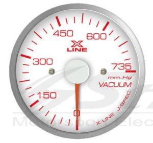 Stri Racing X-Line-Series Volt Gauge Black (Universal)